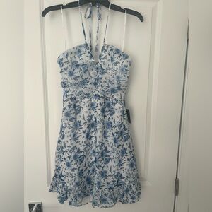 Lulus Floral Halter Dress